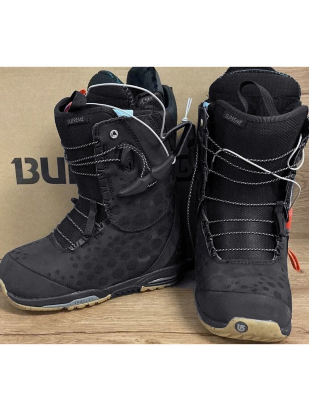 NEW $570 Burton Supreme Snowboard Boots! US 5 Euro 35  Black  Top of the Line